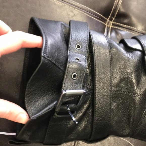 Geox Asheely Women's Leather Mid-Calf Biker Boot - Picture 9 of 9